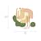 WallPops Very Gay Paint Soft Amoeba Modular Mural Peel & Stick Wall Decals